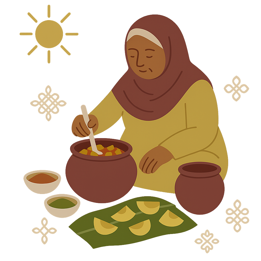 Traditional pickle preparation